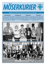 Möserkurier 09/2012 - Einheitsgemeinde Möser