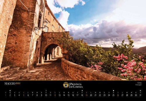 scarica il Calendario 2013 - Provincia di Cosenza