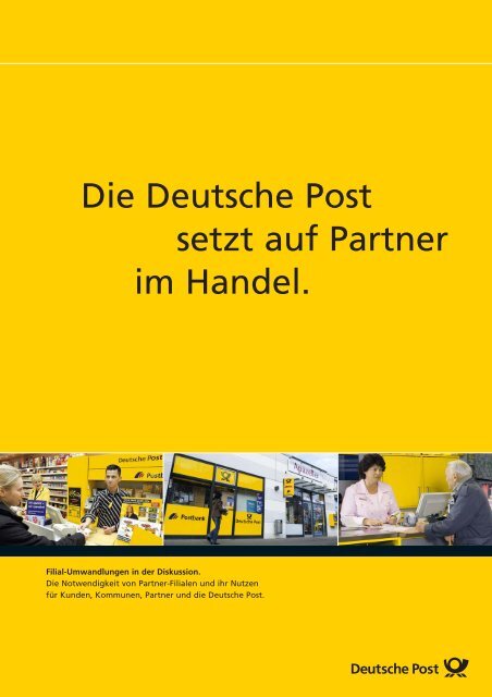 Die Deutsche Post setzt auf Partner im Handel. - RIS