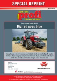 Massey Ferguson MF 8690 SCR article - AGCO