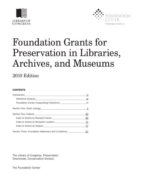 foundtn-grants