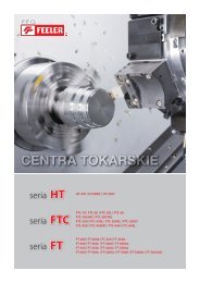 FTC-30 - Pionowe Centra Frezarskie CNC