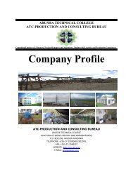 to see Company Profile - Arusha Technical College