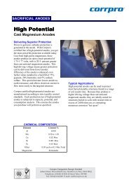 High potential cast Magnesium Anodes.pdf - Corrpro.Co.UK