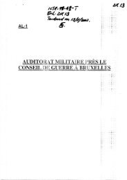 AUDITORAT MILITAIRE - France Rwanda GÃ©nocide