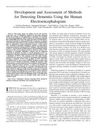 Development and Assessment of Methods for Detecting Dementia ...