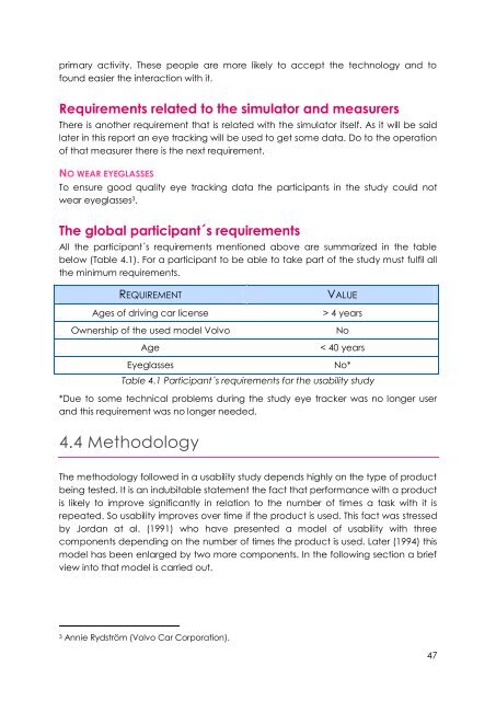 Thesis - Teknisk Design