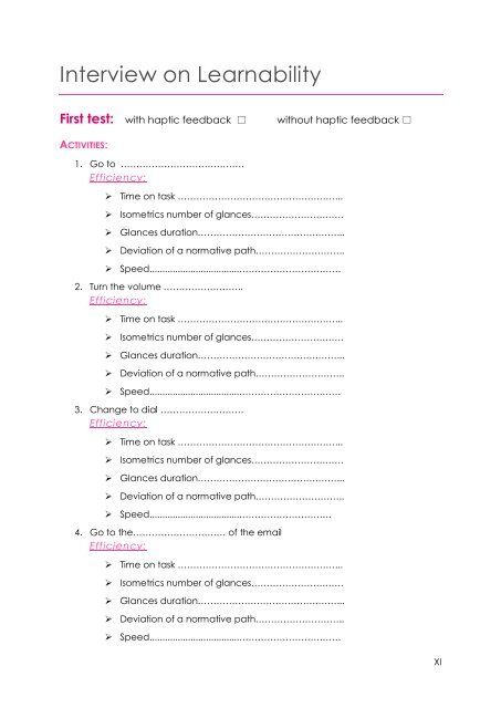 Thesis - Teknisk Design