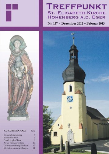 Kirchenbote Nr. 137 - der Evangelischen Kirchengemeinde ...