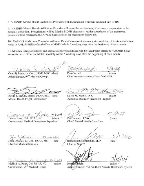 MEMORANDUM OF UNDERSTANDING BETWEEN THE ...