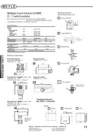 Multiple Level Switch LS-800E (1 - 7 switch points)