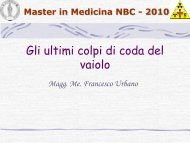 Master in Medicina NBC - 2010 - E-learning