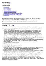 SpartaDOS# Sparta-DOS 3.2x - Strotmann.de