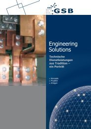 Engineering Solutions - GSB mbH & Co. KG
