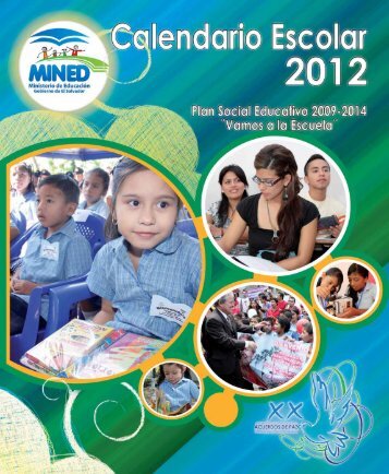 CALENDARIO 2012.indd - Ministerio de EducaciÃ³n de El Salvador