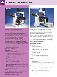 Inverted Microscopes - Asistec