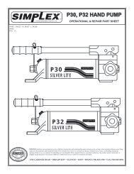 SIMPLEX Handle WELDMENT 88477 SIMPLEX Handle WELDMENT 88477