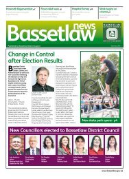 Change in Control after Election Results - Bassetlaw District Council