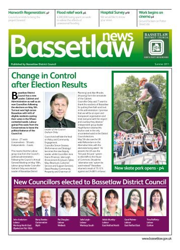 Change in Control after Election Results - Bassetlaw District Council