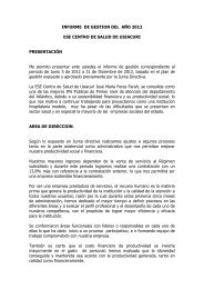 INFORME DE GESTION DEL AÑO 2004 - Usiacurí