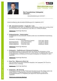 Gemeinderatssitzung am 22.09.2011 - ÃVP Frauenkirchen