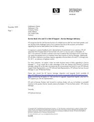 Customer letter December 2009 (.PDF) - HP