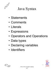 Basic Syntax