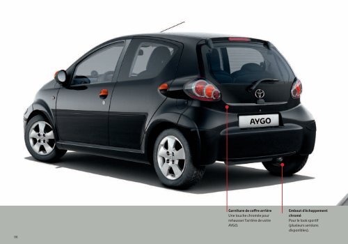 Brochure accessoires AYGO - sites Toyota