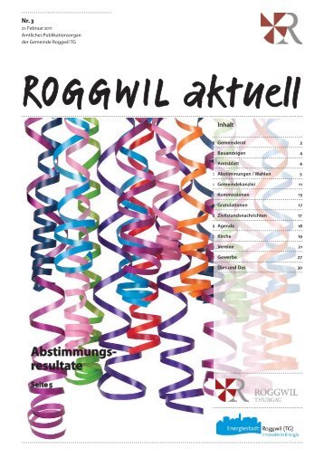 Abstimmungs- resultate - Gemeinde Roggwil