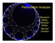 Permutation Analysis