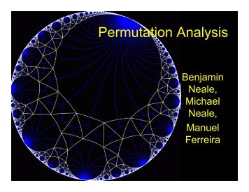 Permutation Analysis