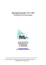 NucleoCounter YC-100 - IUL Instruments GmbH