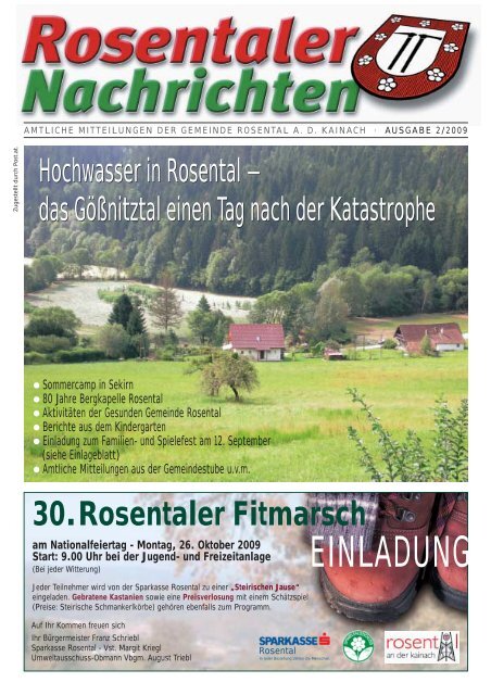 Rosental 2-2009 - Rosental an der Kainach