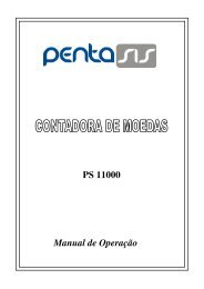 Manual de OperaÃ§Ã£o PS 11000 - Pentasis