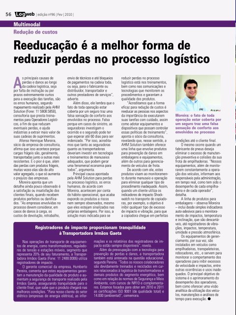 EdiÃ§Ã£o 96 download da revista completa - Logweb