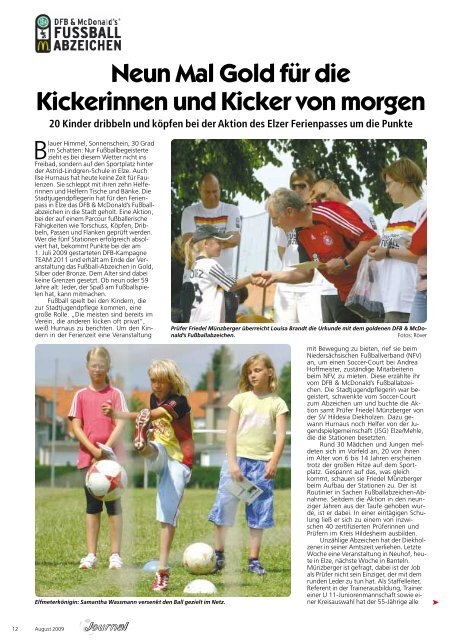 NFV_08_2009 - Rot Weiss Damme