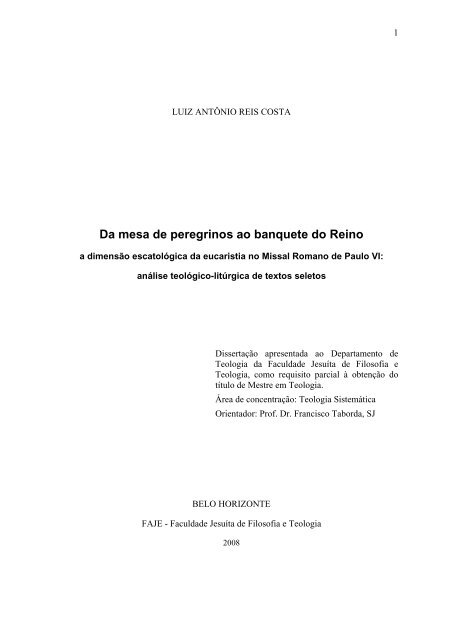 PDF) GAUDIUM ET SPES SOBRE A IGREJA NO MUNDO ACTUAL PROÉMIO(1