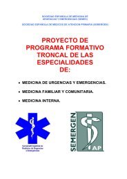 PROYECTO DE PROGRAMA FORMATIVO ... - Acta Sanitaria