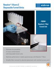 ResolveÂ® Filter Funnel Unit - Eichrom