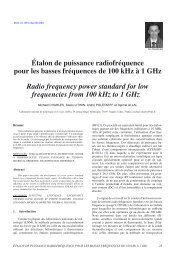 Ãtalon de puissance radiofrÃ©quence pour les basses frÃ©quences de ...