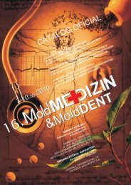 Stimaţi participanţi ai expoziţiei - MoldMEDIZIN & MoldDENT