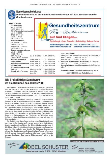 125. Ausgabe vom 29.07.2006 - Gemeinde Morsbach