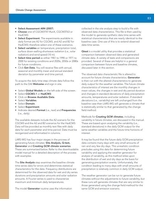 ClimateChange Assessment Guide.pdf - University of Waterloo