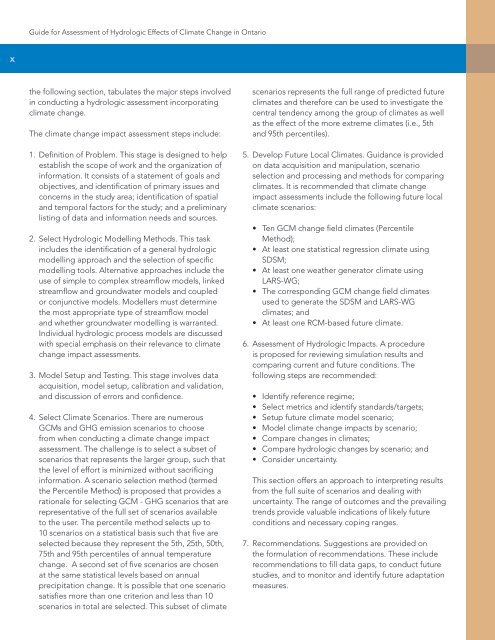 ClimateChange Assessment Guide.pdf - University of Waterloo