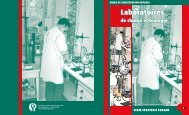 Laboratoires de chimie et biologie - Service public fÃ©dÃ©ral Emploi ...