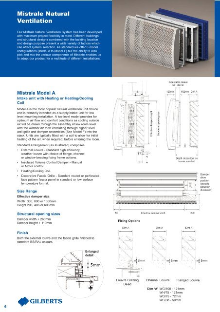 Mistrale Natural Ventilation - Angus Air