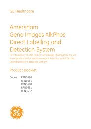 Amersham Gene Images AlkPhos Direct Labelling and Detection ...