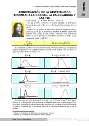 Aproximación de la distribución binomial a normal - Aula matemática