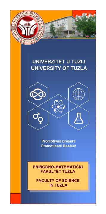 UNIVERZITET U TUZLI UNIVERSITY OF TUZLA - PMF - Univerzitet ...