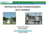 Monitoring Rule Implementation and Updates - MARAMA